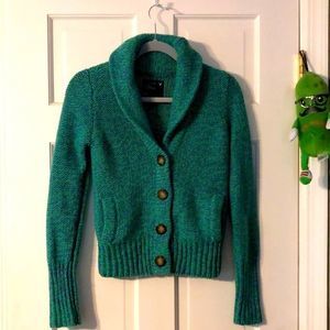 American Eagle Outfitters Shawl Collared Cardigan Sweater